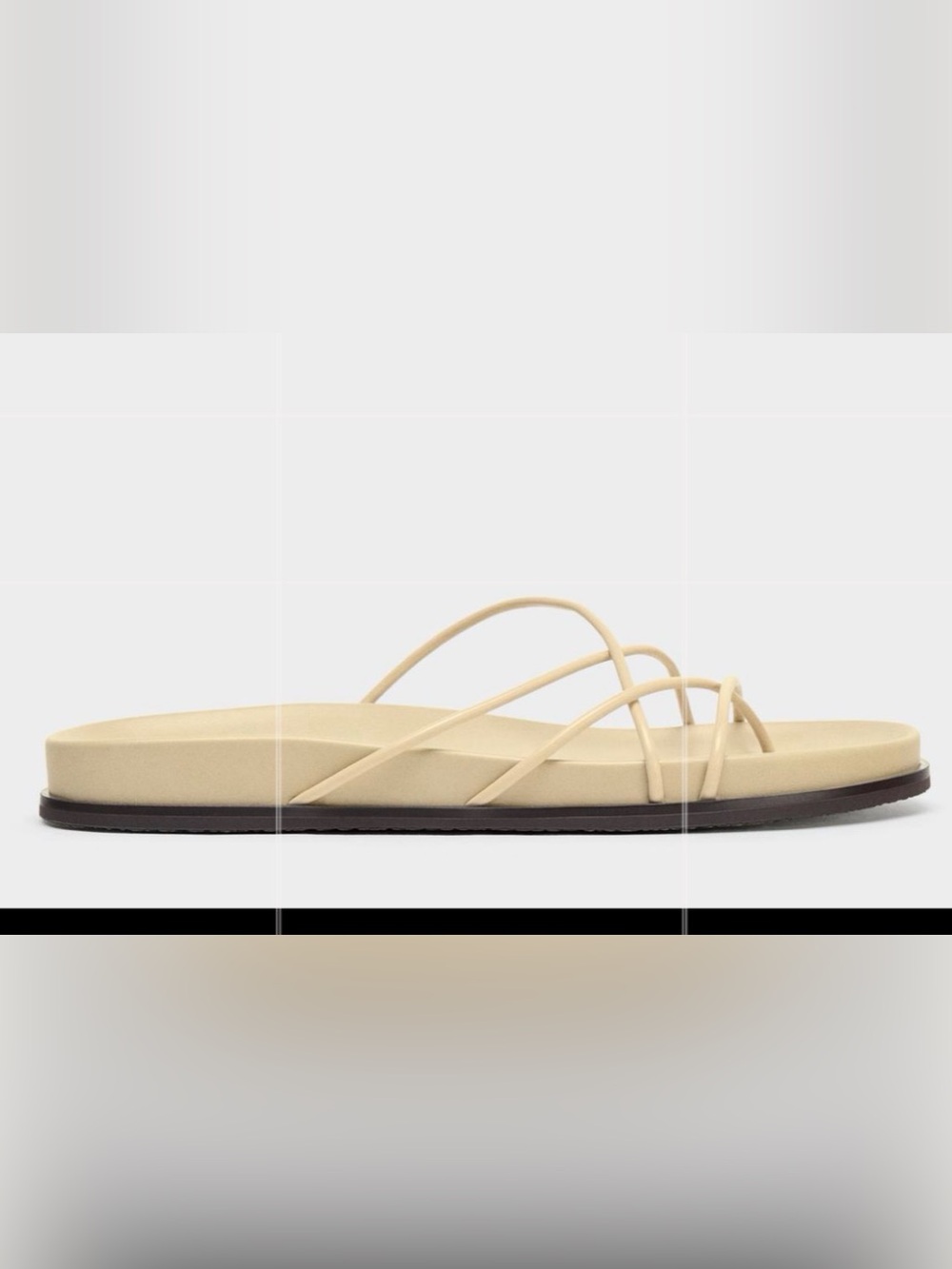 Zara crossed strap sandals - Picture 5 of 7